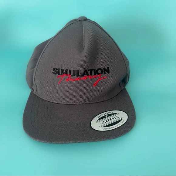 Muse band simulation theory hat concert merch unisex new with tags gray cap - Picture 5 of 6